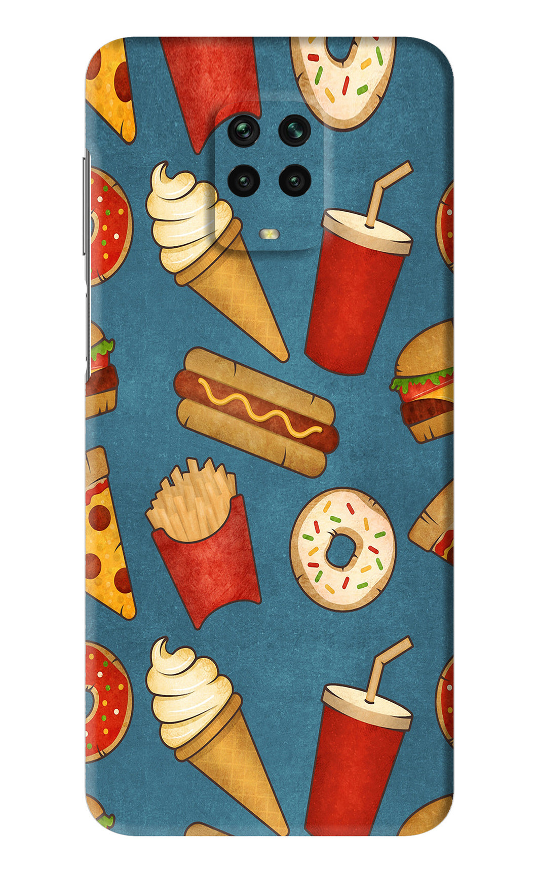 Foodie Poco M2 Pro Back Skin Wrap