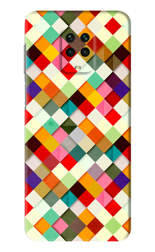 Geometric Abstract Colorful Poco M2 Pro Back Skin Wrap