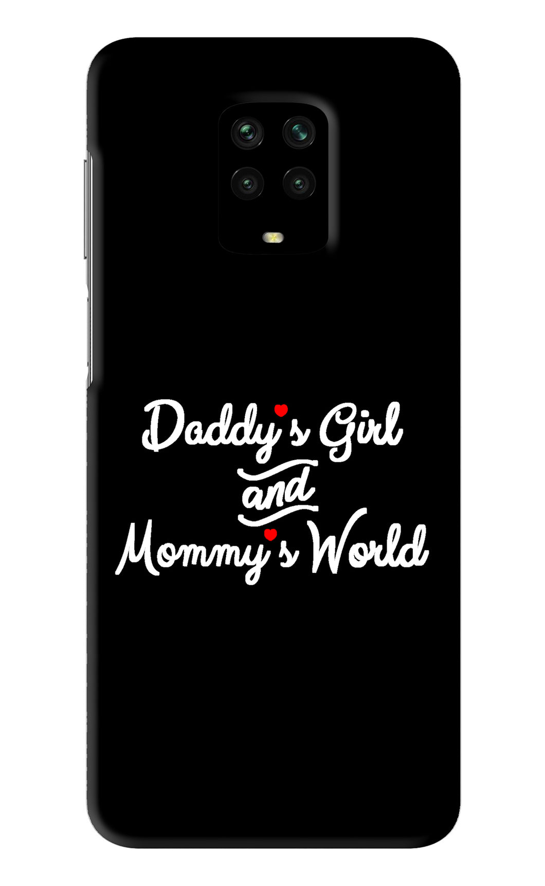 Daddy's Girl and Mommy's World Poco M2 Pro Back Skin Wrap