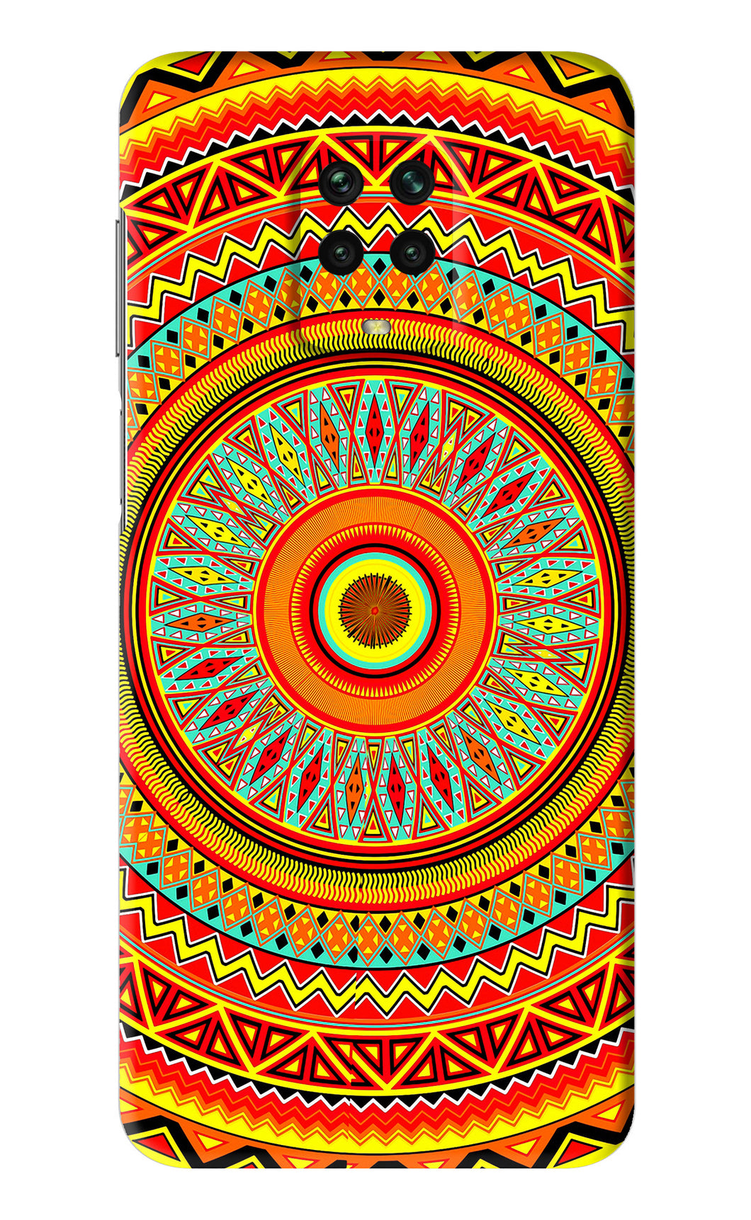 Mandala Pattern Poco M2 Pro Back Skin Wrap