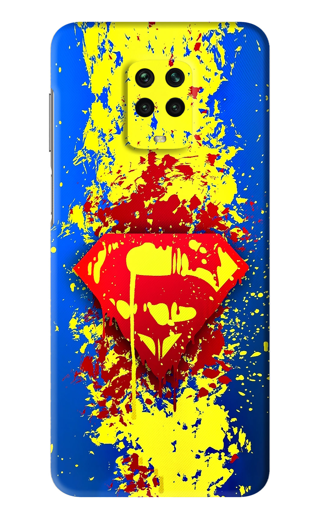 Superman logo Poco M2 Pro Back Skin Wrap