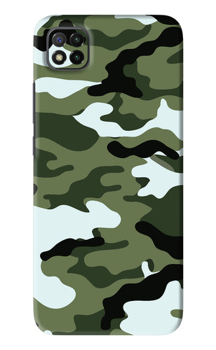 Camouflage 1 Poco C3 Back Skin Wrap