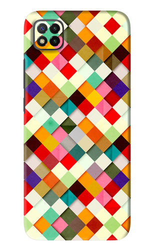 Geometric Abstract Colorful Poco C3 Back Skin Wrap