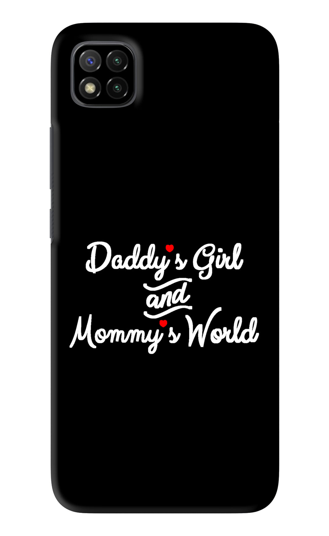 Daddy's Girl and Mommy's World Poco C3 Back Skin Wrap