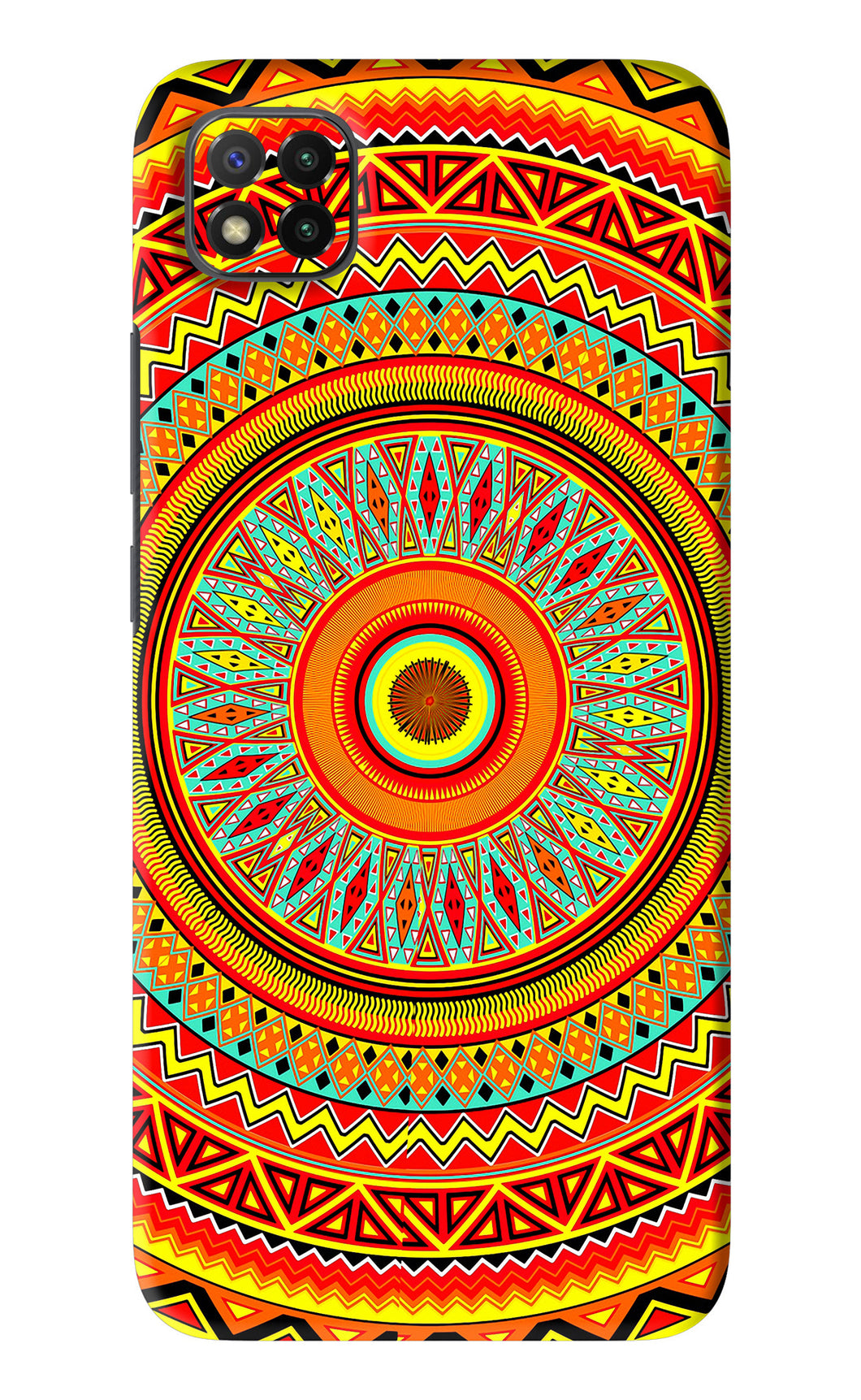 Mandala Pattern Poco C3 Back Skin Wrap