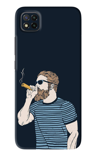 Smoking Poco C3 Back Skin Wrap