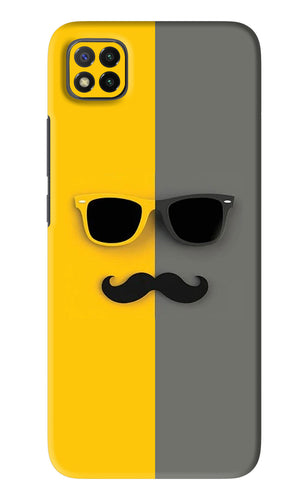 Sunglasses with Mustache Poco C3 Back Skin Wrap