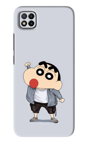 Shinchan Poco C3 Back Skin Wrap