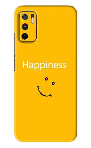 Happiness With Smiley Poco M3 Pro 5G Back Skin Wrap