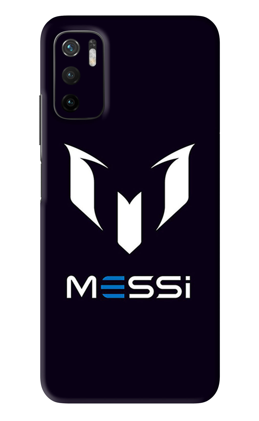 Messi Logo Poco M3 Pro 5G Back Skin Wrap