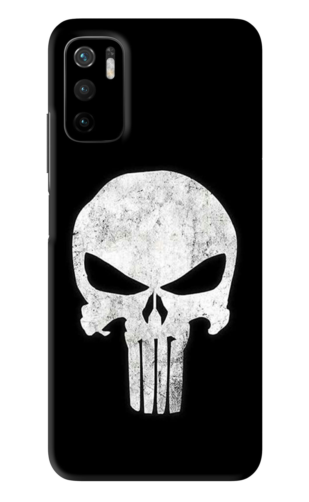 Punisher Skull Poco M3 Pro 5G Back Skin Wrap