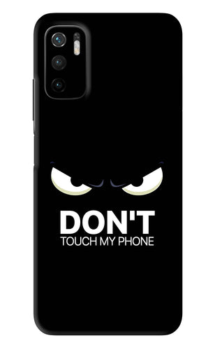 Don'T Touch My Phone Poco M3 Pro 5G Back Skin Wrap