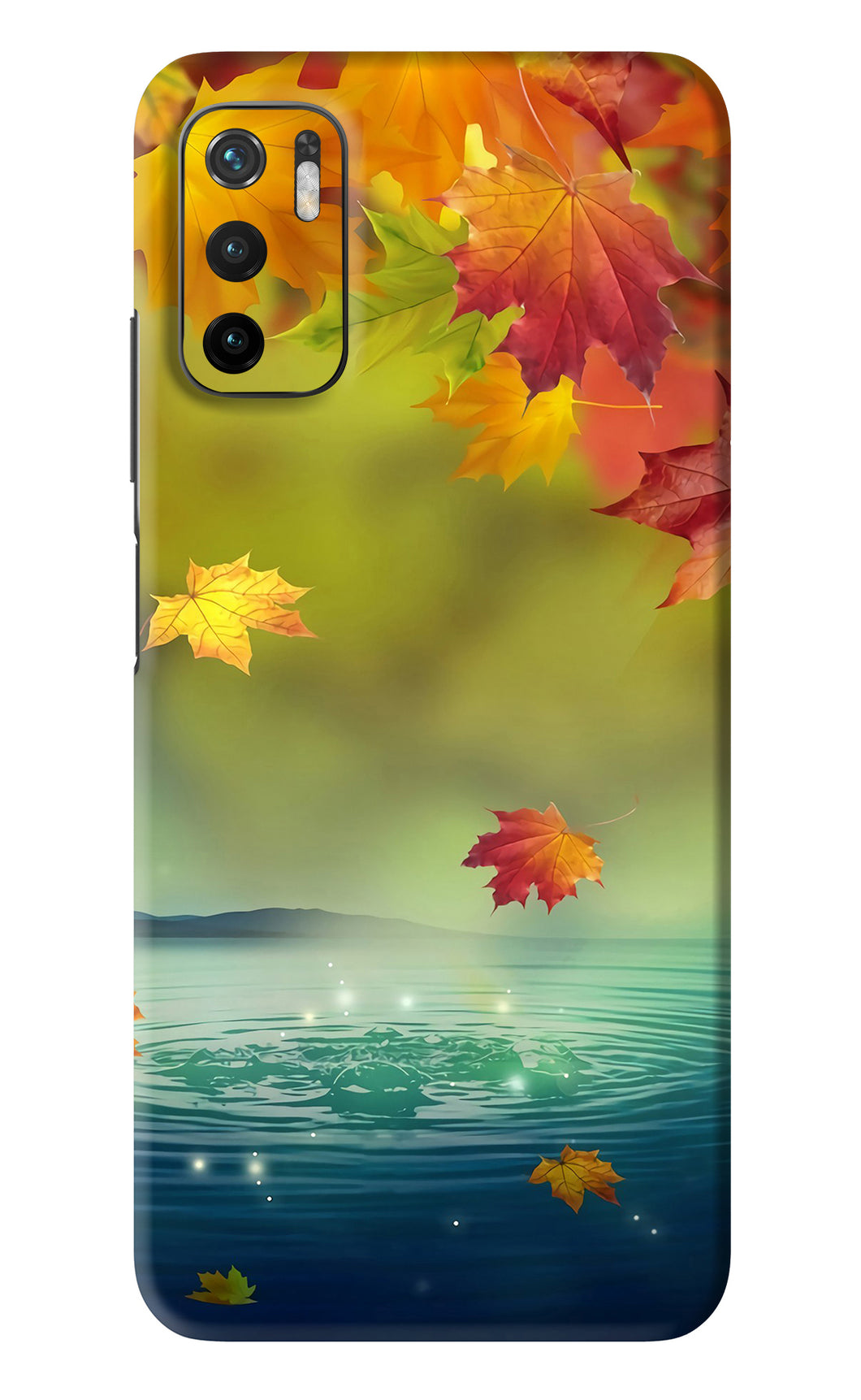 Flowers 1 Poco M3 Pro 5G Back Skin Wrap