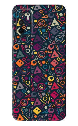 Geometric Abstract Poco M3 Pro 5G Back Skin Wrap