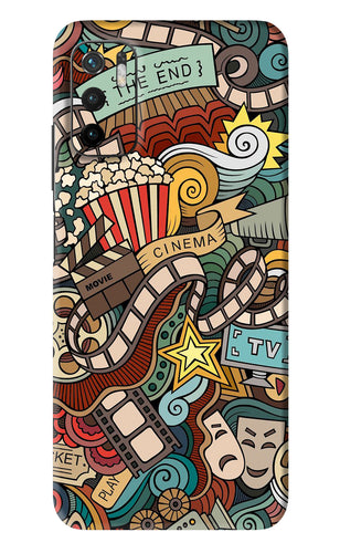 Cinema Abstract Poco M3 Pro 5G Back Skin Wrap