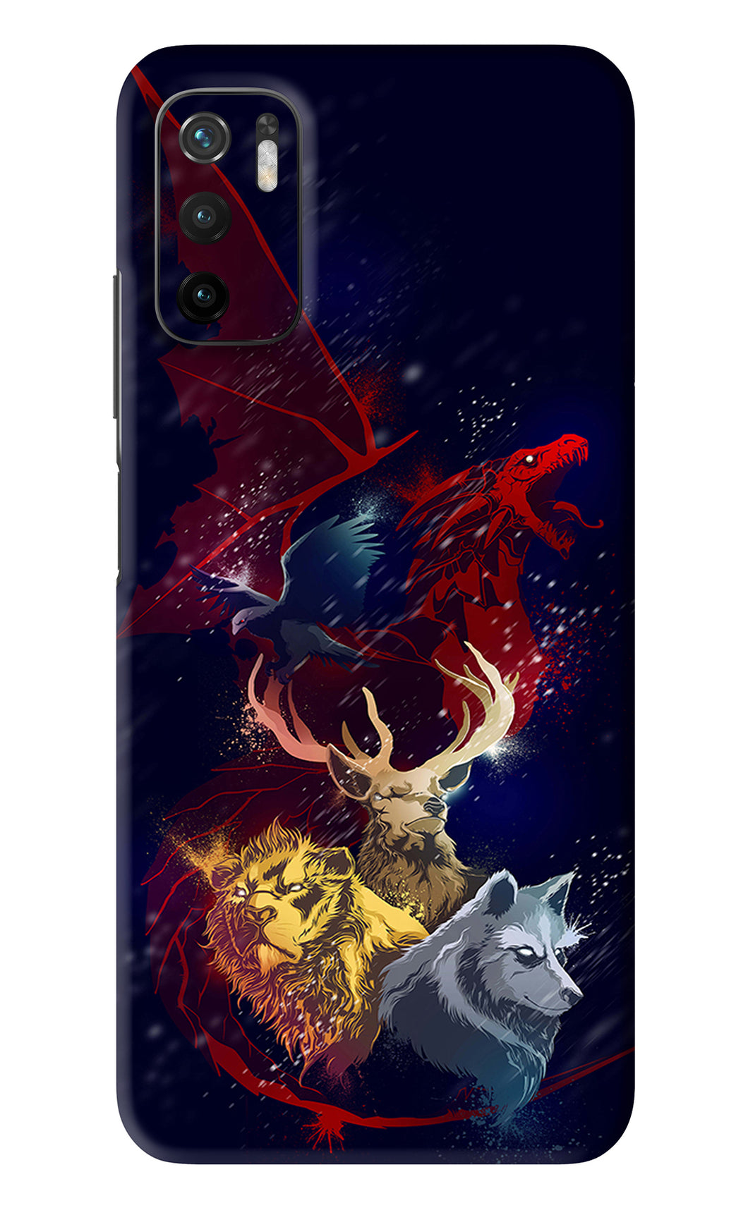 Game Of Thrones Poco M3 Pro 5G Back Skin Wrap