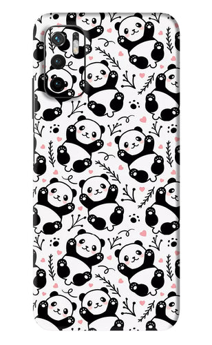 Cute Panda Poco M3 Pro 5G Back Skin Wrap