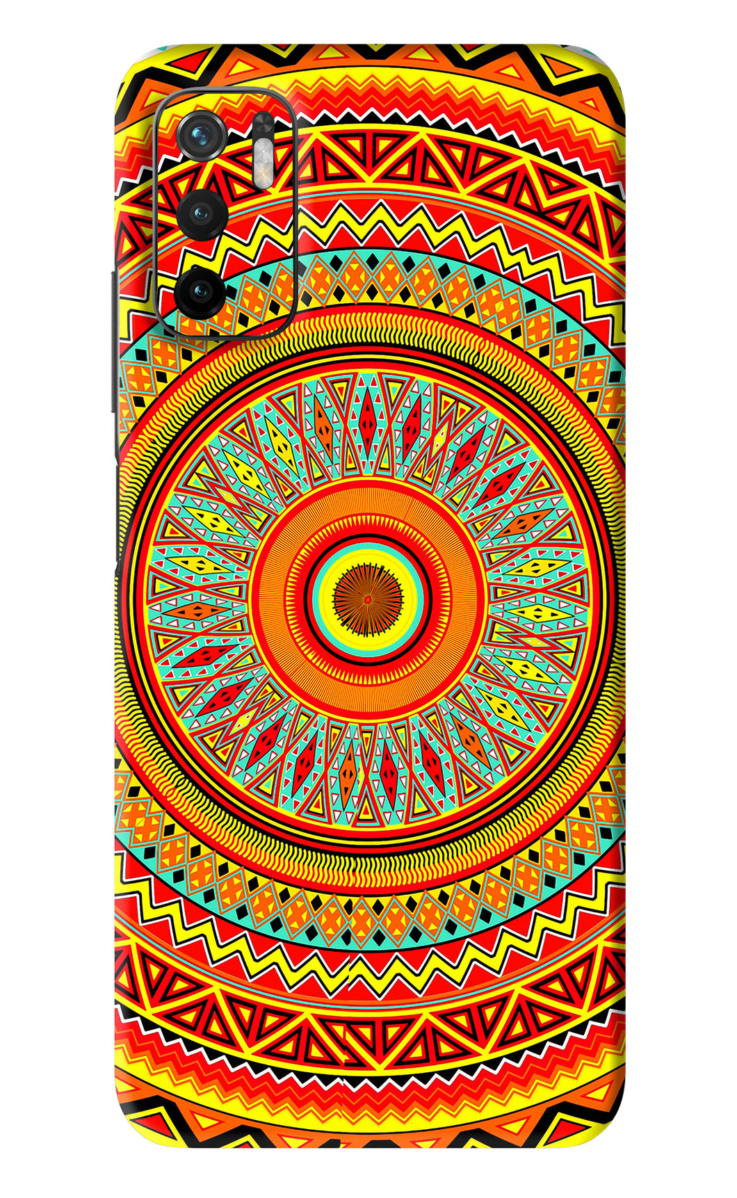 Mandala Pattern Poco M3 Pro 5G Back Skin Wrap