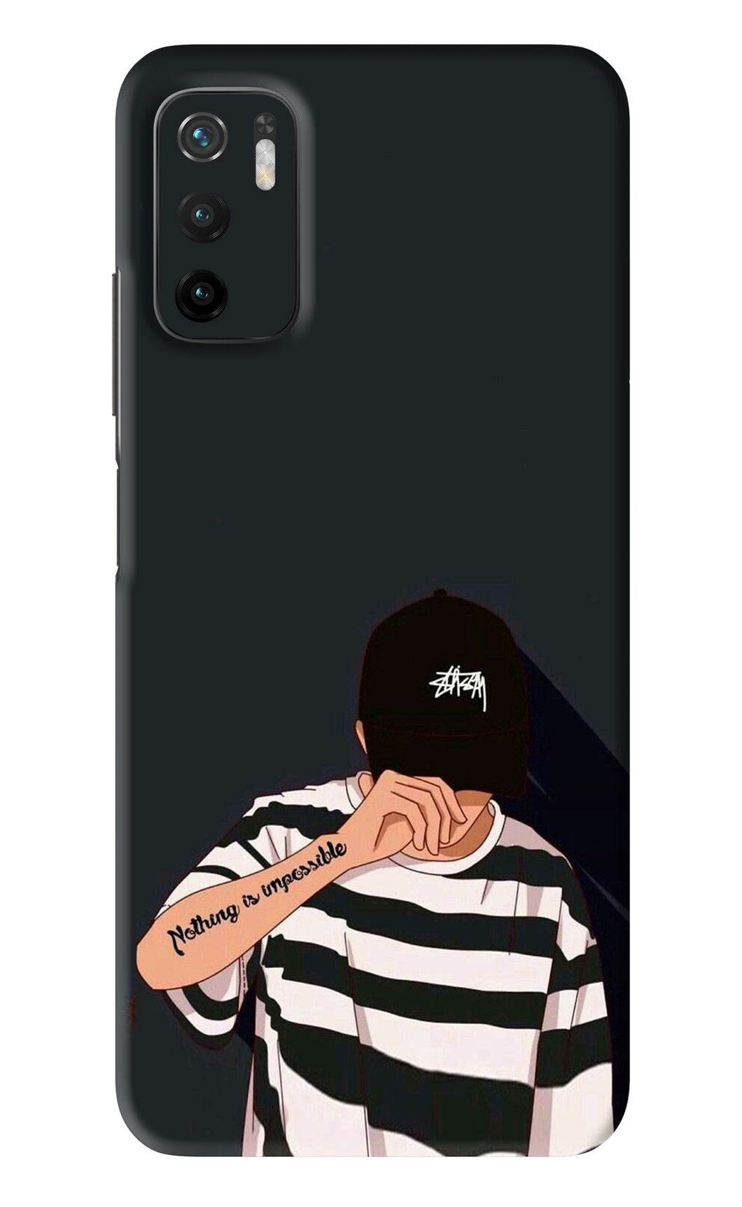 Aesthetic Boy Poco M3 Pro 5G Back Skin Wrap