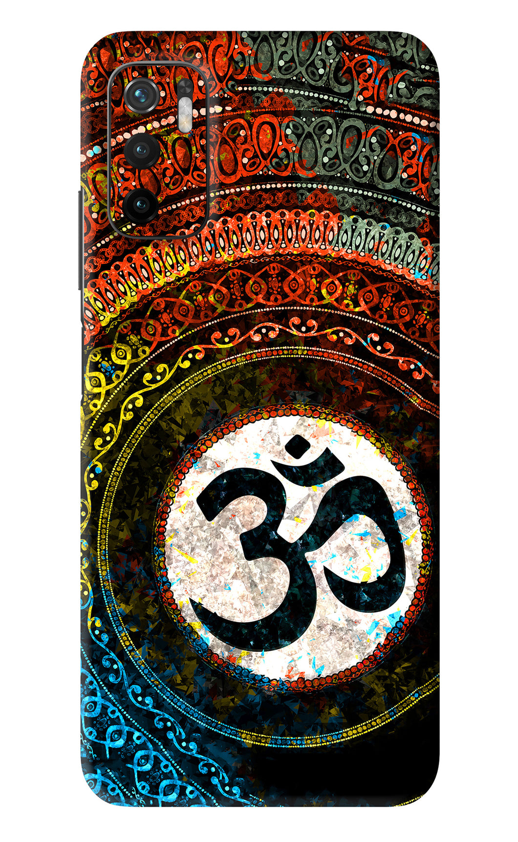 Om Cultural Poco M3 Pro 5G Back Skin Wrap
