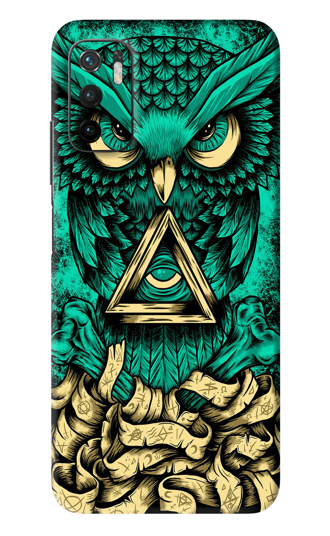 Green Owl Poco M3 Pro 5G Back Skin Wrap