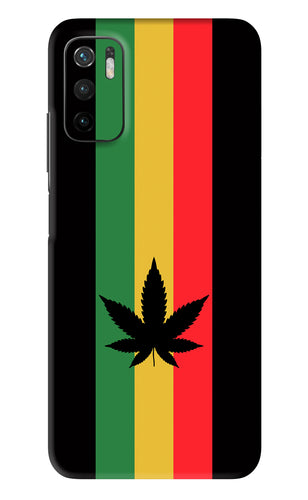 Weed Flag Poco M3 Pro 5G Back Skin Wrap