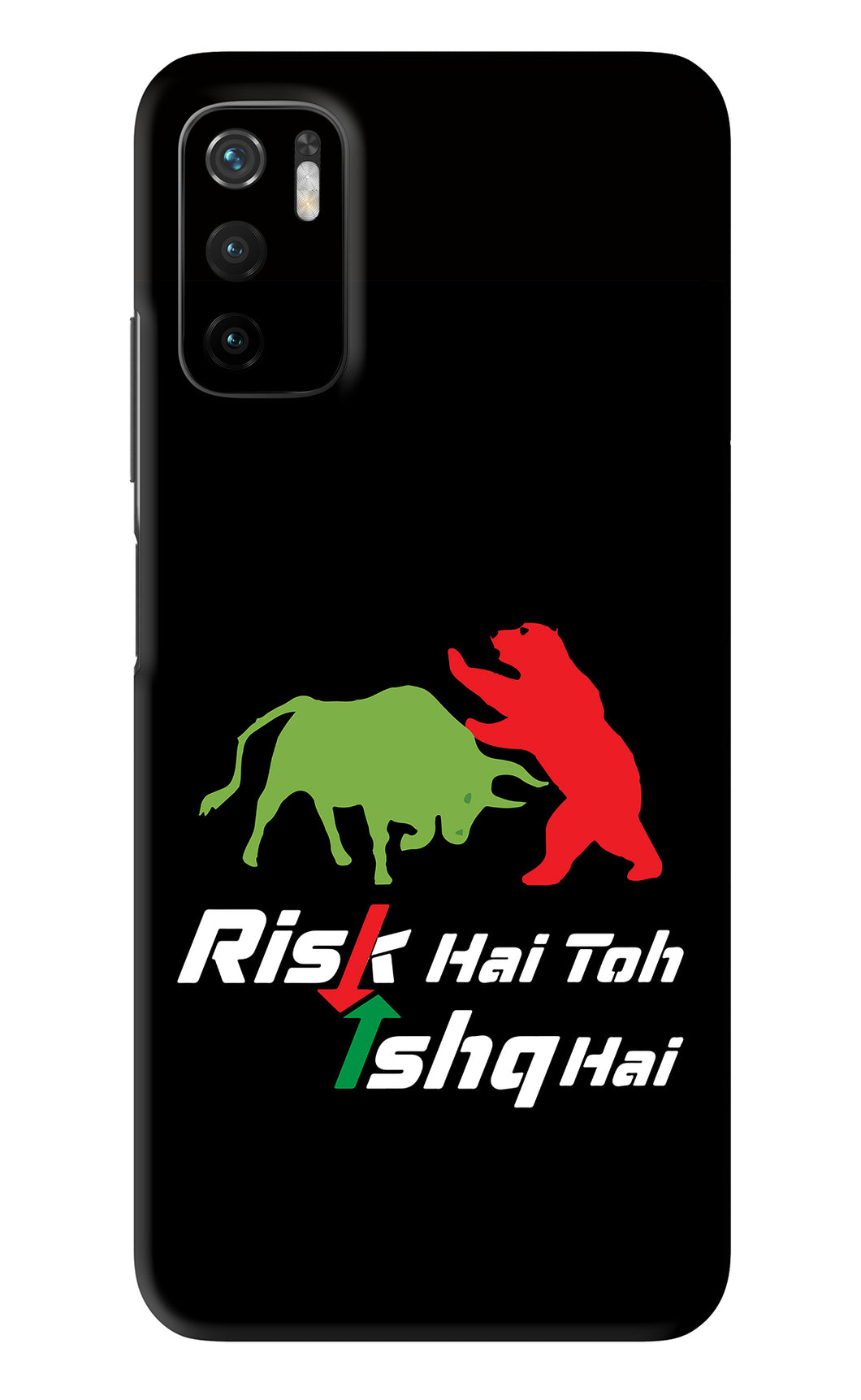 Risk Hai Toh Ishq Hai Poco M3 Pro 5G Back Skin Wrap