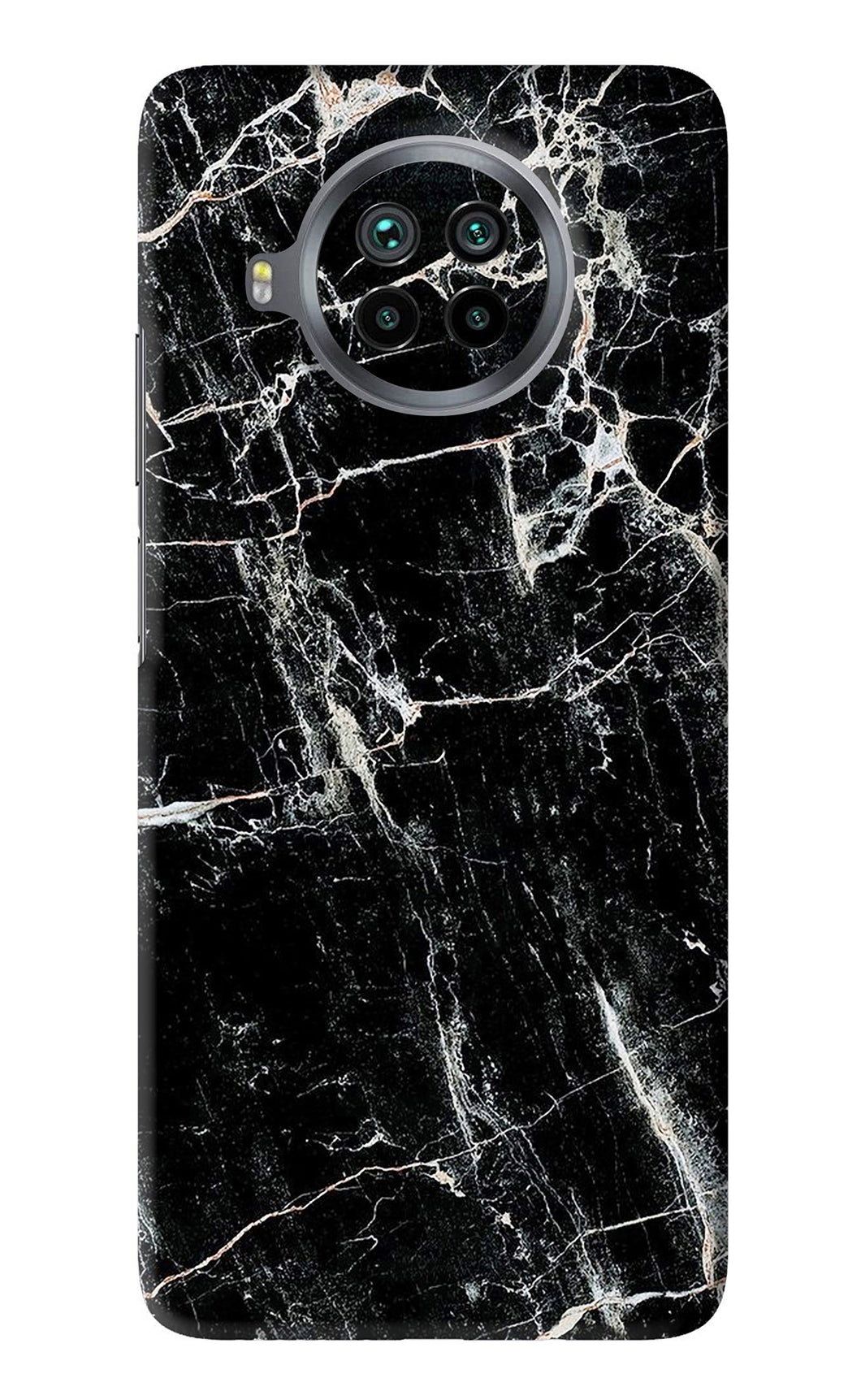 Black Marble Texture 1 Xiaomi Mi 10i Back Skin Wrap