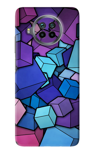 Cubic Abstract Xiaomi Mi 10i Back Skin Wrap