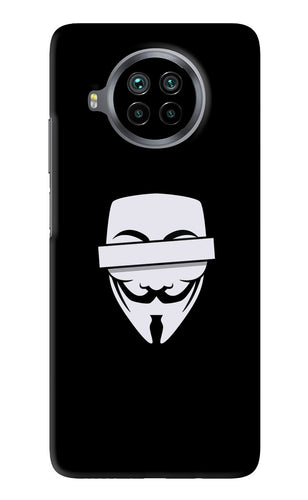 Anonymous Face Xiaomi Mi 10i Back Skin Wrap