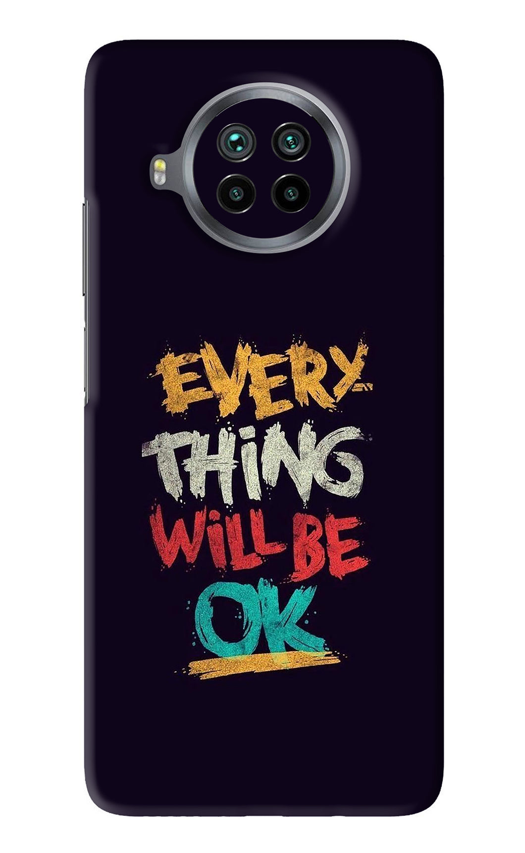 Everything Will Be Ok Xiaomi Mi 10i Back Skin Wrap