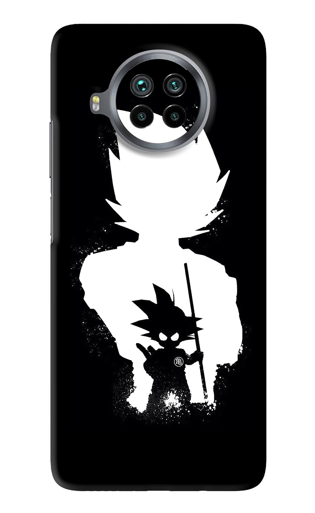 Goku Shadow Xiaomi Mi 10i Back Skin Wrap