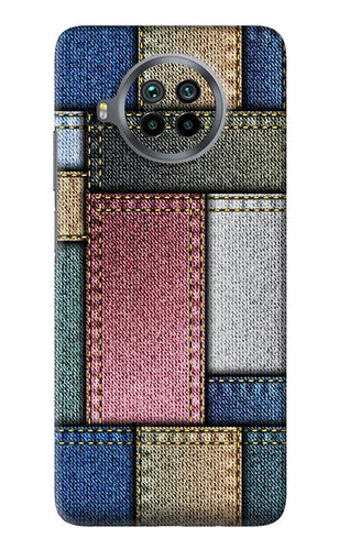 Multicolor Jeans Xiaomi Mi 10i Back Skin Wrap