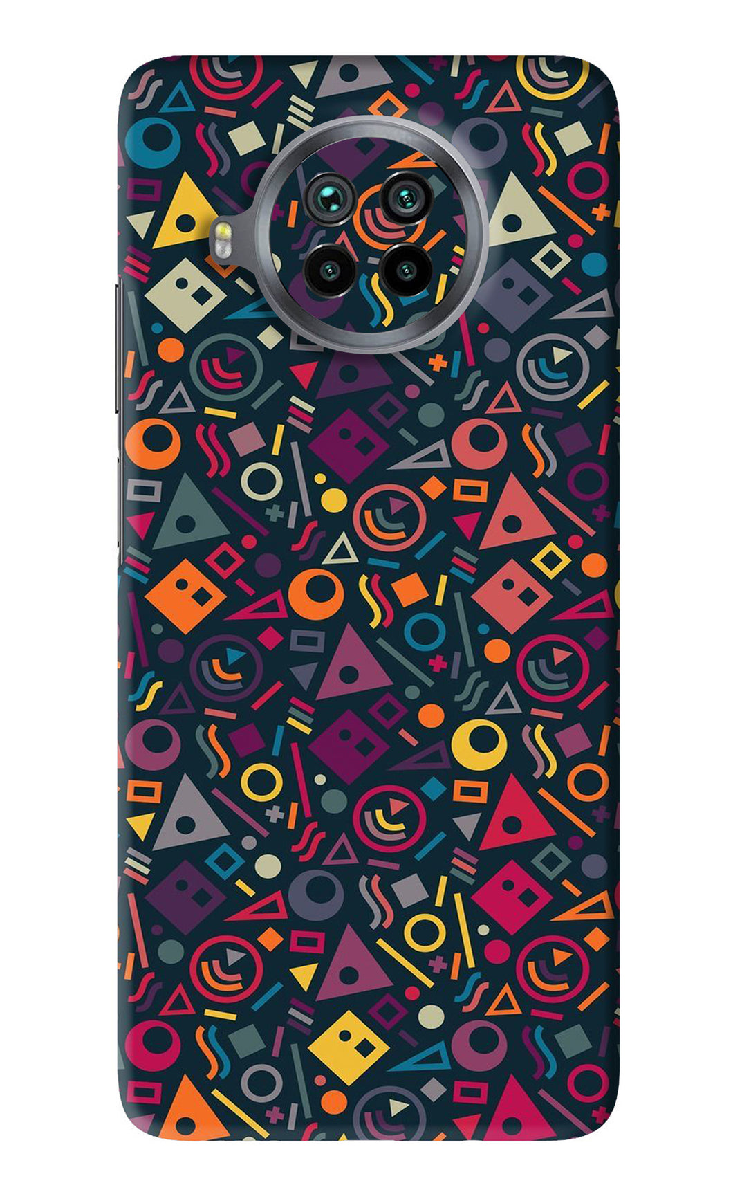 Geometric Abstract Xiaomi Mi 10i Back Skin Wrap