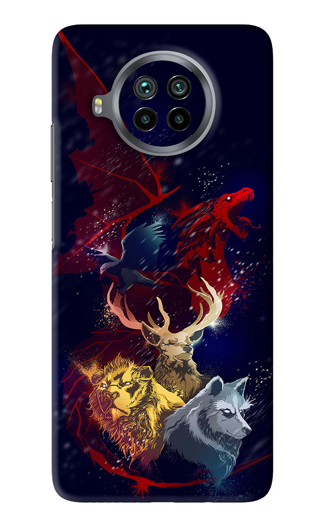 Game Of Thrones Xiaomi Mi 10i Back Skin Wrap