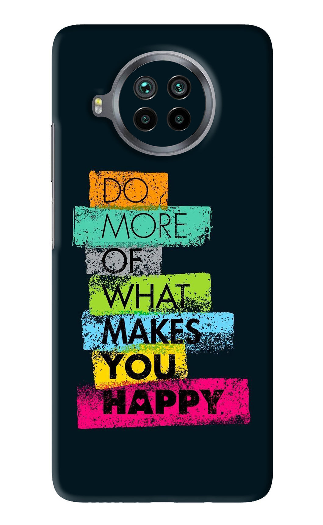 Do More Of What Makes You Happy Xiaomi Mi 10i Back Skin Wrap