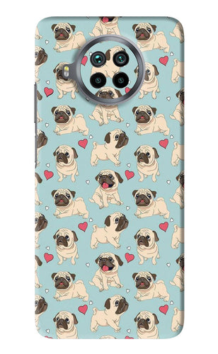 Pug Dog Xiaomi Mi 10i Back Skin Wrap