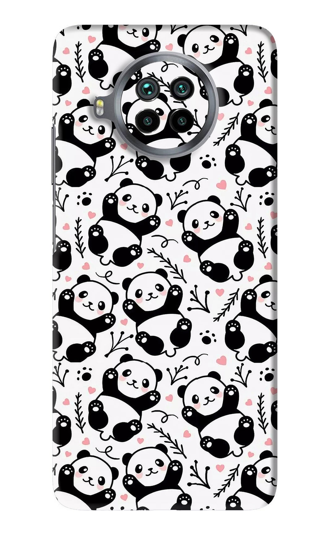 Cute Panda Xiaomi Mi 10i Back Skin Wrap