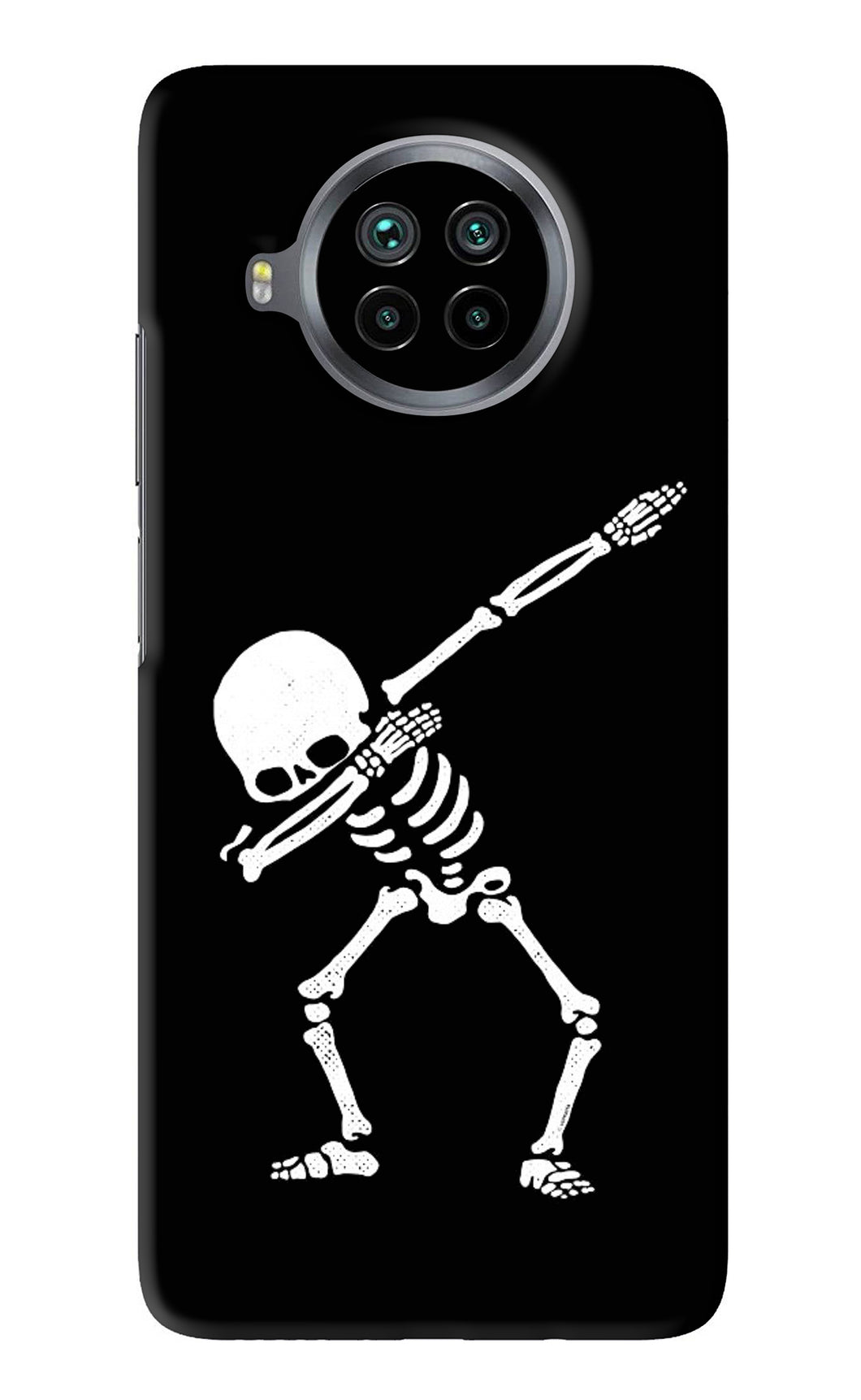 Dabbing Skeleton Art Xiaomi Mi 10i Back Skin Wrap