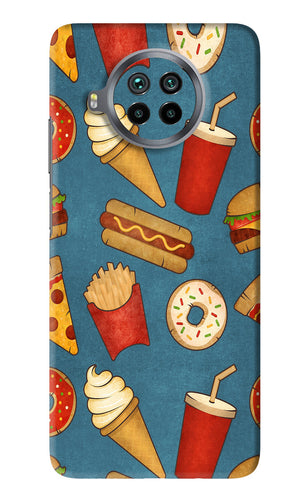 Foodie Xiaomi Mi 10i Back Skin Wrap