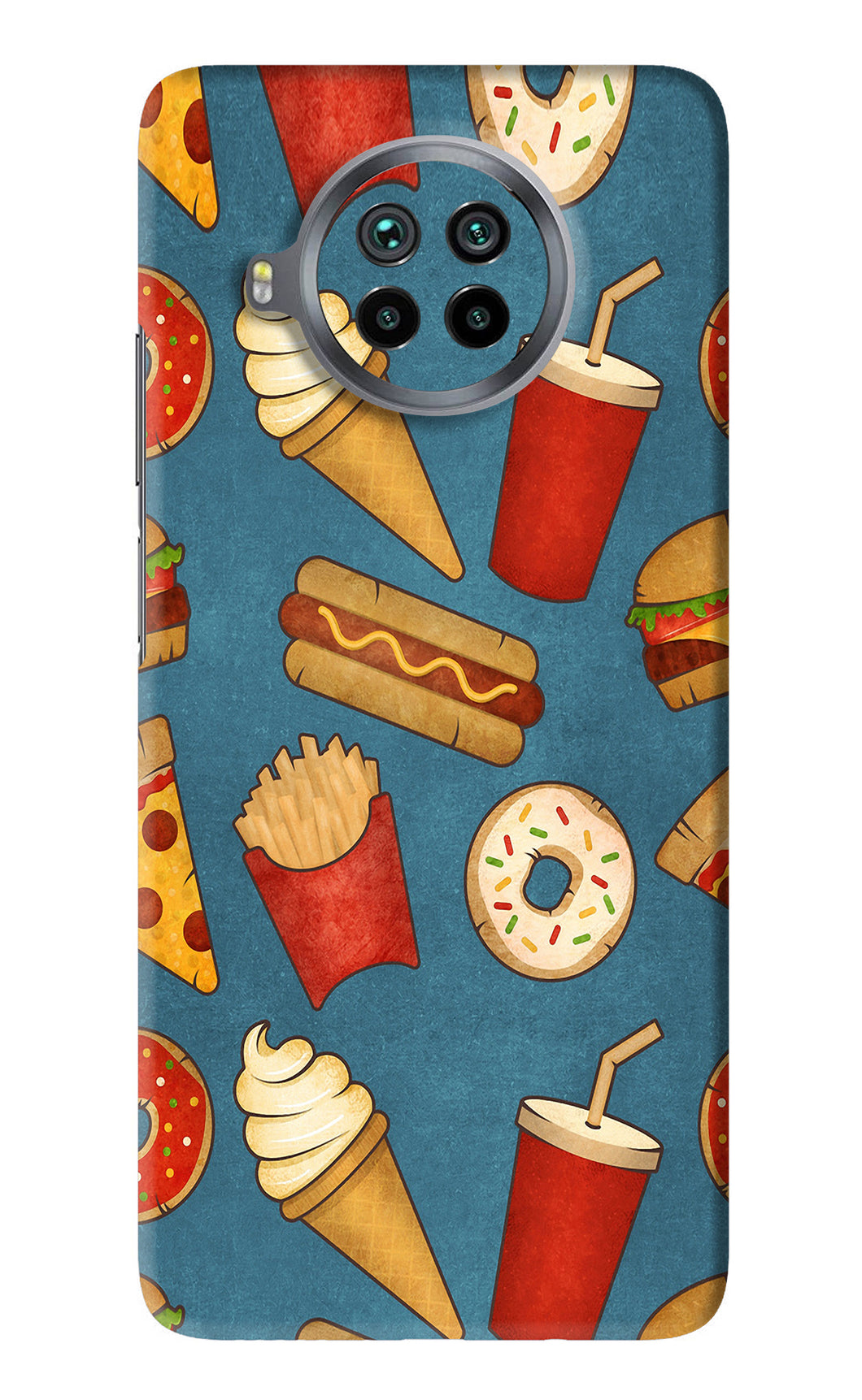 Foodie Xiaomi Mi 10i Back Skin Wrap