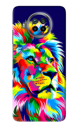 Vector Art Lion Xiaomi Mi 10i Back Skin Wrap