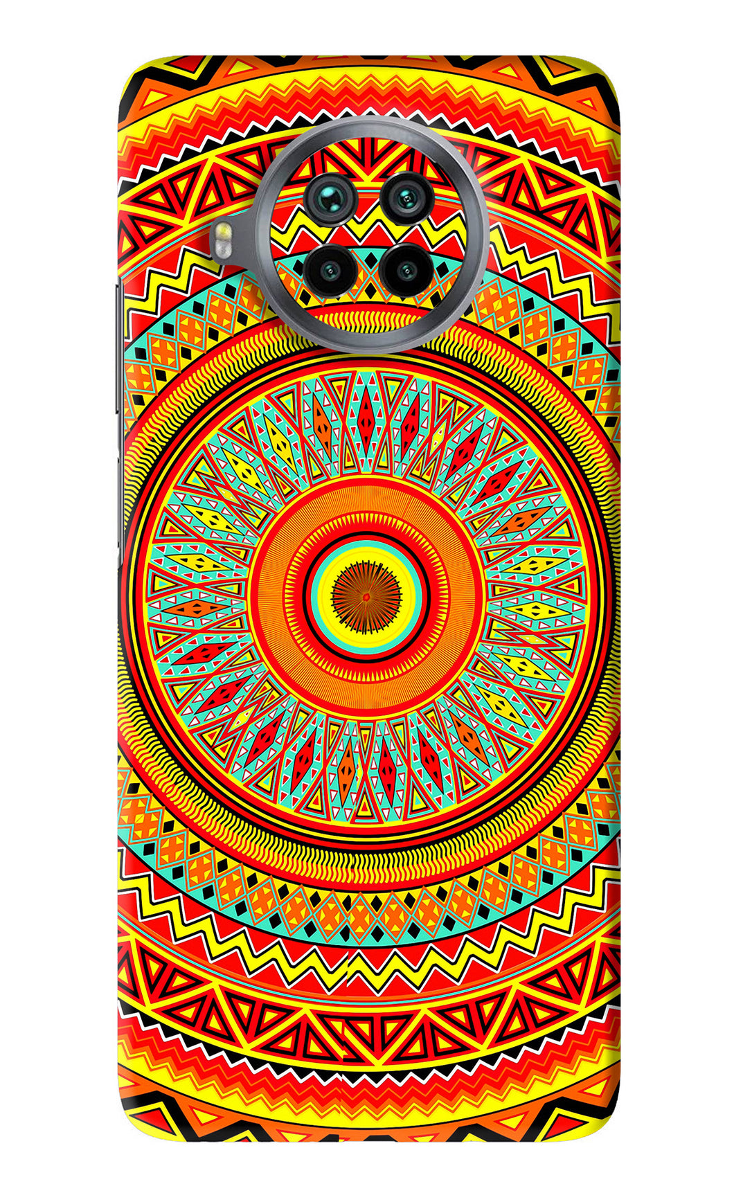 Mandala Pattern Xiaomi Mi 10i Back Skin Wrap