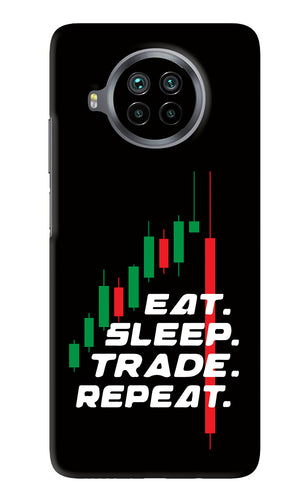 Eat Sleep Trade Repeat Xiaomi Mi 10i Back Skin Wrap