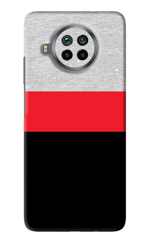 Tri Color Pattern Xiaomi Mi 10i Back Skin Wrap