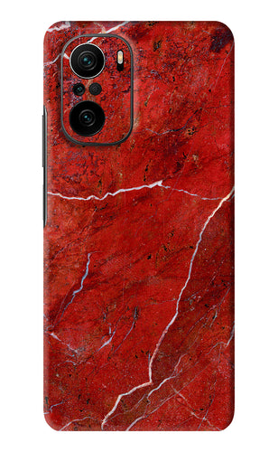 Red Marble Design Xiaomi Mi 11X Back Skin Wrap