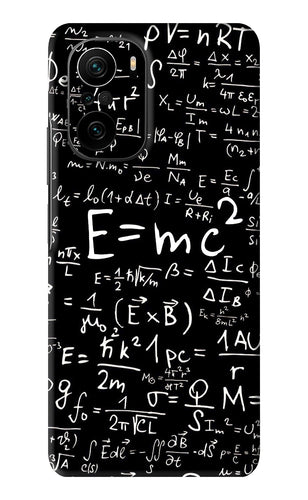 Physics Albert Einstein Formula Xiaomi Mi 11X Back Skin Wrap