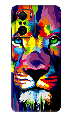 Lion Xiaomi Mi 11X Back Skin Wrap