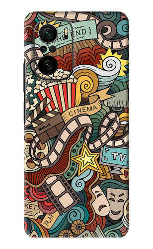 Cinema Abstract Xiaomi Mi 11X Back Skin Wrap