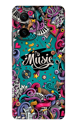 Music Graffiti Xiaomi Mi 11X Back Skin Wrap